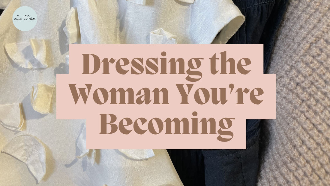 Postpartum Style & Matrescence: A Compassionate Styling Session for a New Mother