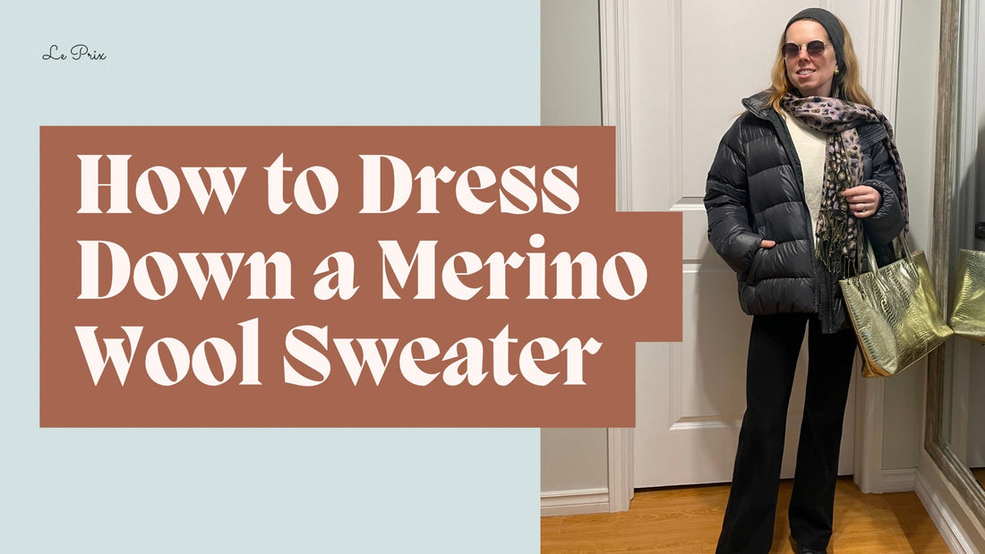 How to Style a Merino Wool Sweater for Modern Everyday Winter Outfits
