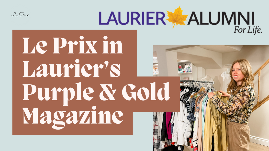 Catching Up with Alumni Entrepreneurs: Le Prix Featured in Laurier’s Purple & Gold Magazine