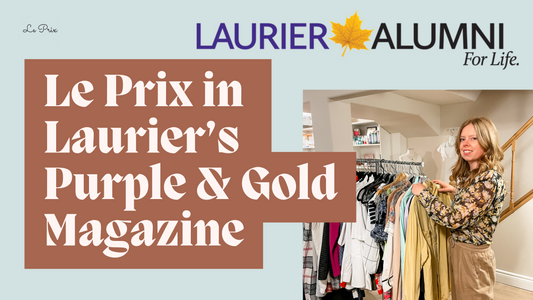 Catching Up with Alumni Entrepreneurs: Le Prix Featured in Laurier’s Purple & Gold Magazine