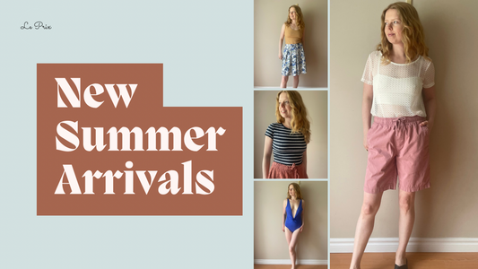 Sustainable Summer Style: New Arrivals to Love