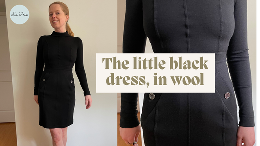 A Burberry Wool Knit Dress Gets Its Own Try-On