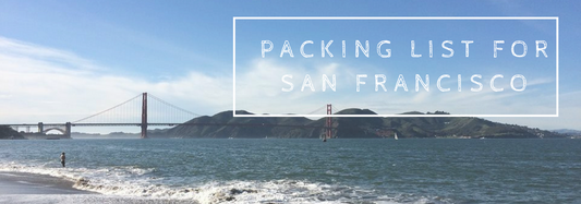 Pack for San Francisco