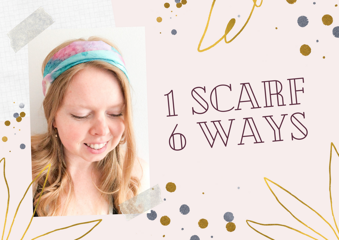 How to Style a Scarf 6 Ways