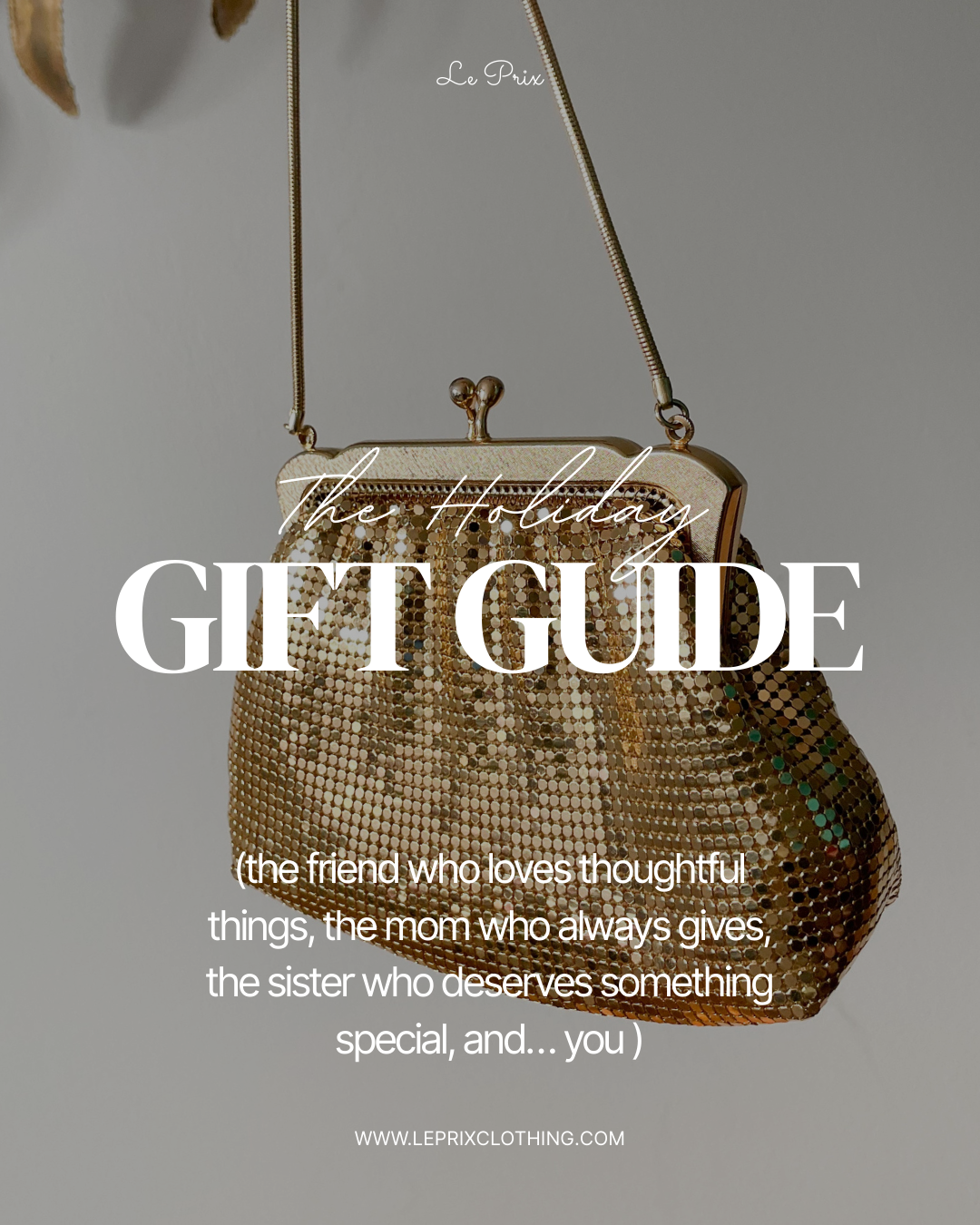 Cozy + Sustainable Holiday Gift Guide for Her 2025