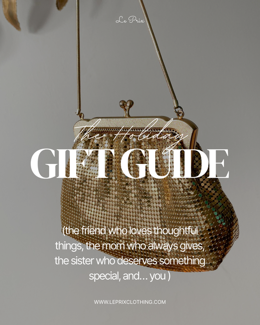 Cozy + Sustainable Holiday Gift Guide for Her 2025