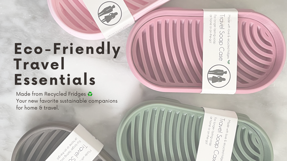 Sustainable Travel Essentials: Eco-Friendly Soap & Floss Cases Made from Recycled Plastic