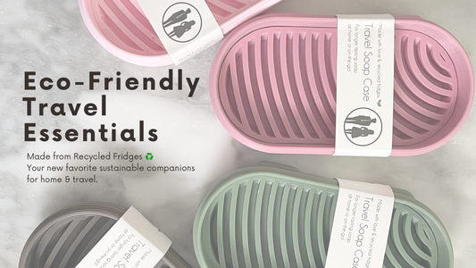 Sustainable Travel Essentials: Eco-Friendly Soap & Floss Cases Made from Recycled Plastic