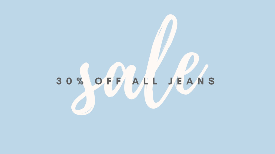 30% Off Jeans This Week Only