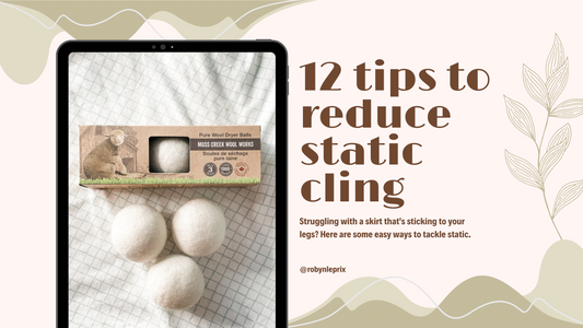 9 ways to remove static cling from clothing