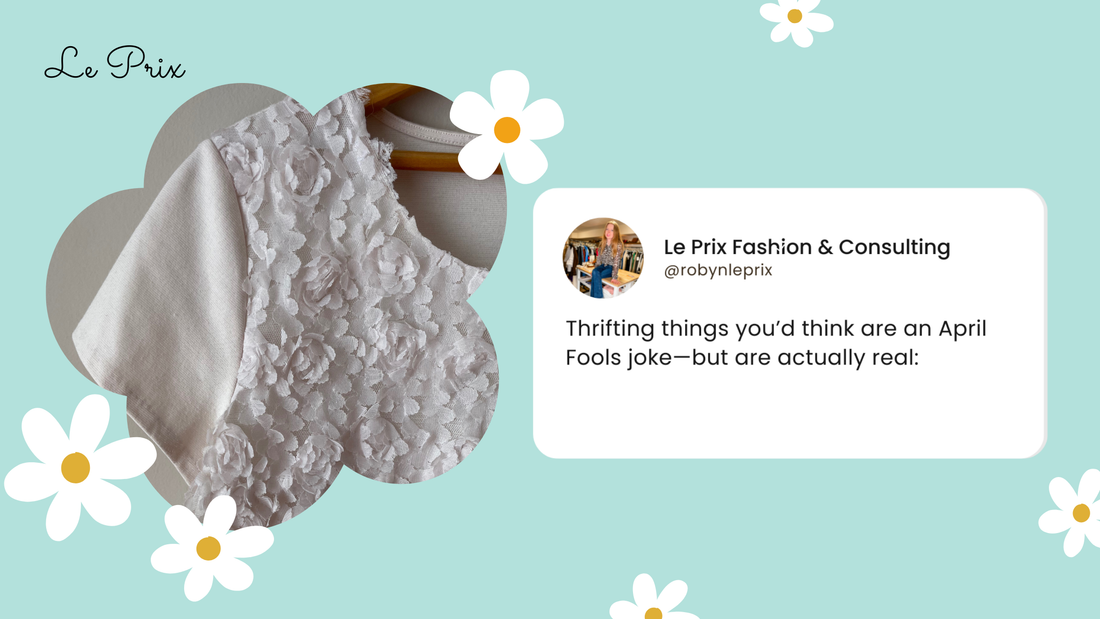 Thrifting Things You’d Think Are an April Fools’ Joke… But Are Actually Real
