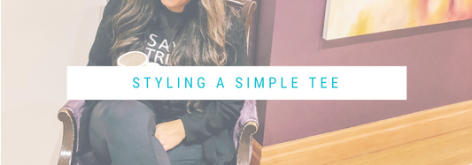 How to Style a Simple Unisex Sustainable T-Shirt