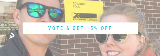 Vote in The Canadian Federal Election and Get 15% Off
