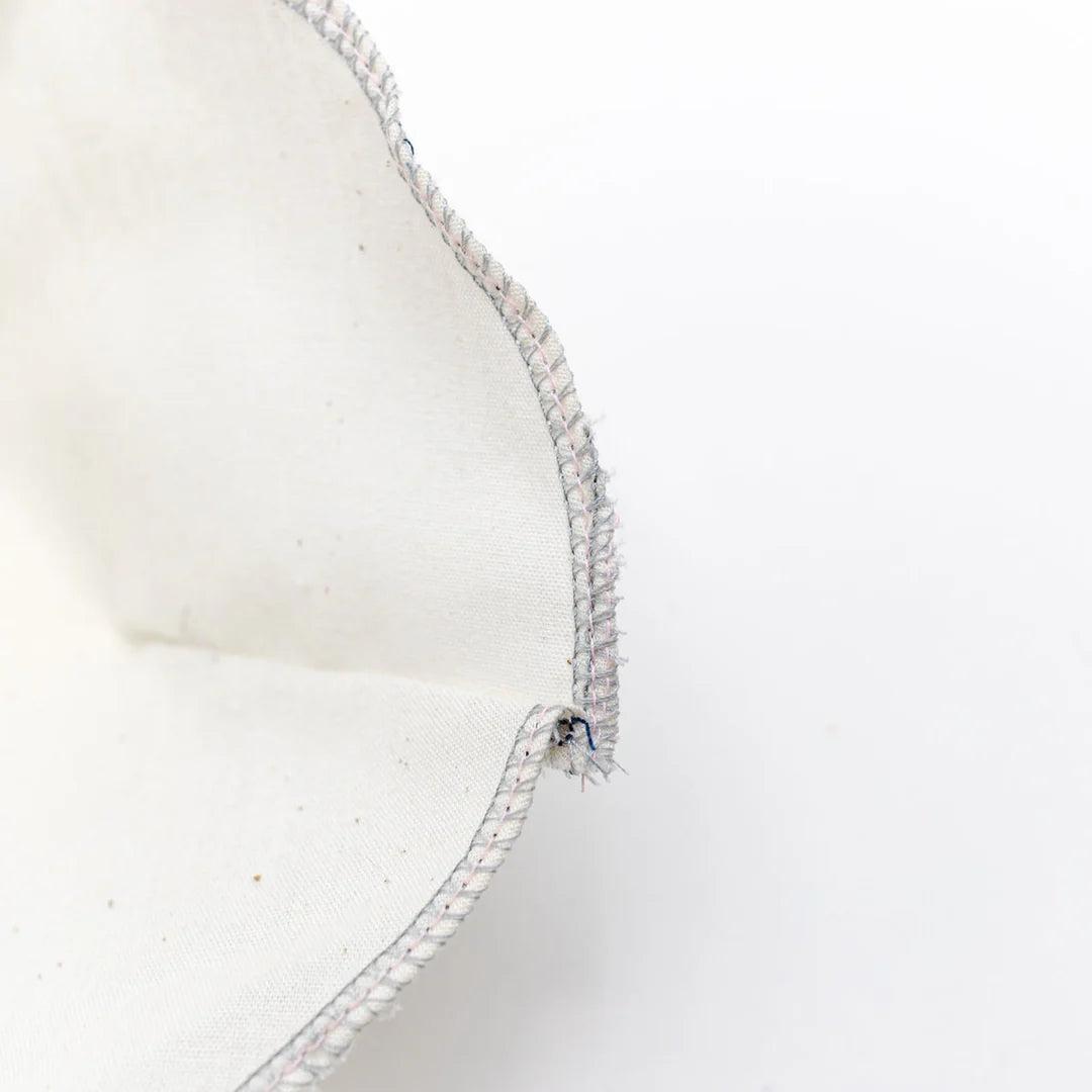 Reusable Coffee Basket Filter - Unbleached Cotton Muslin