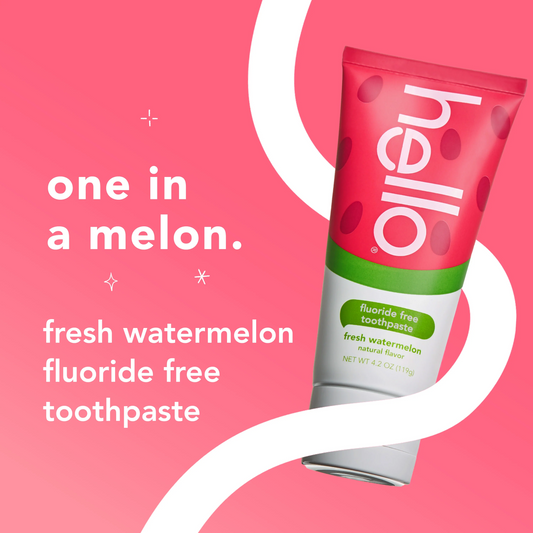 hello Kids Fresh Watermelon Fluoride-Free Toothpaste — 88 mL