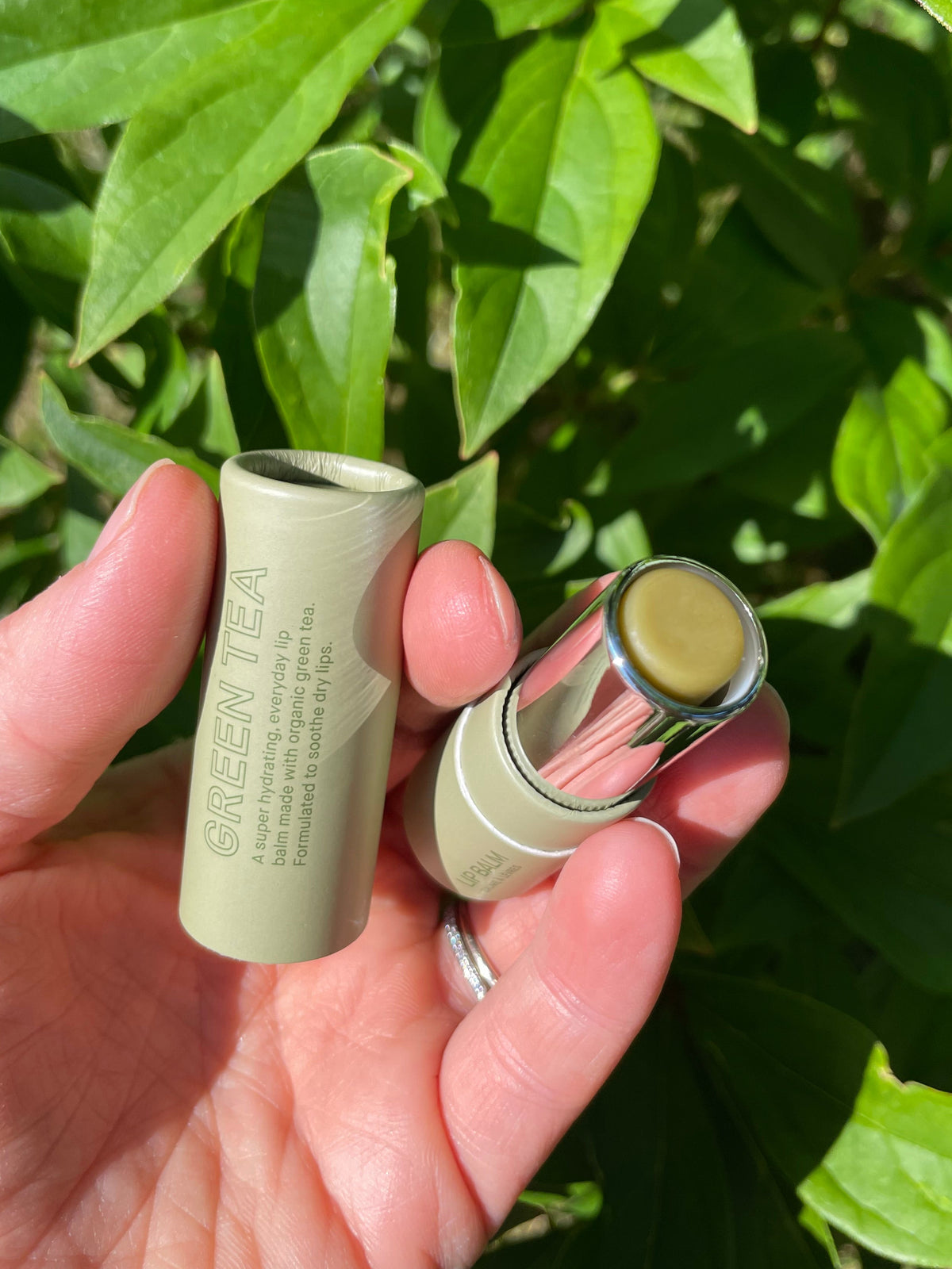 Pink House – Green Tea Matcha Natural Vegan Lip Balm