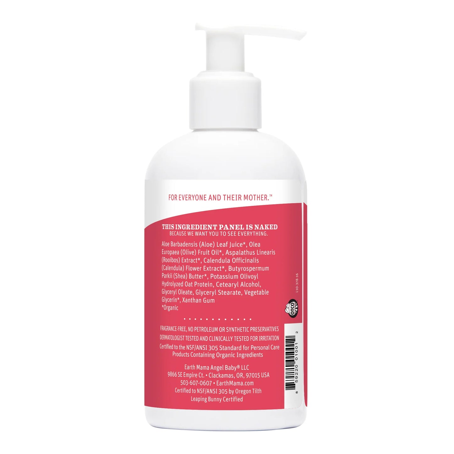 Earth Mama Organics Simple Non-Scents Baby Lotion