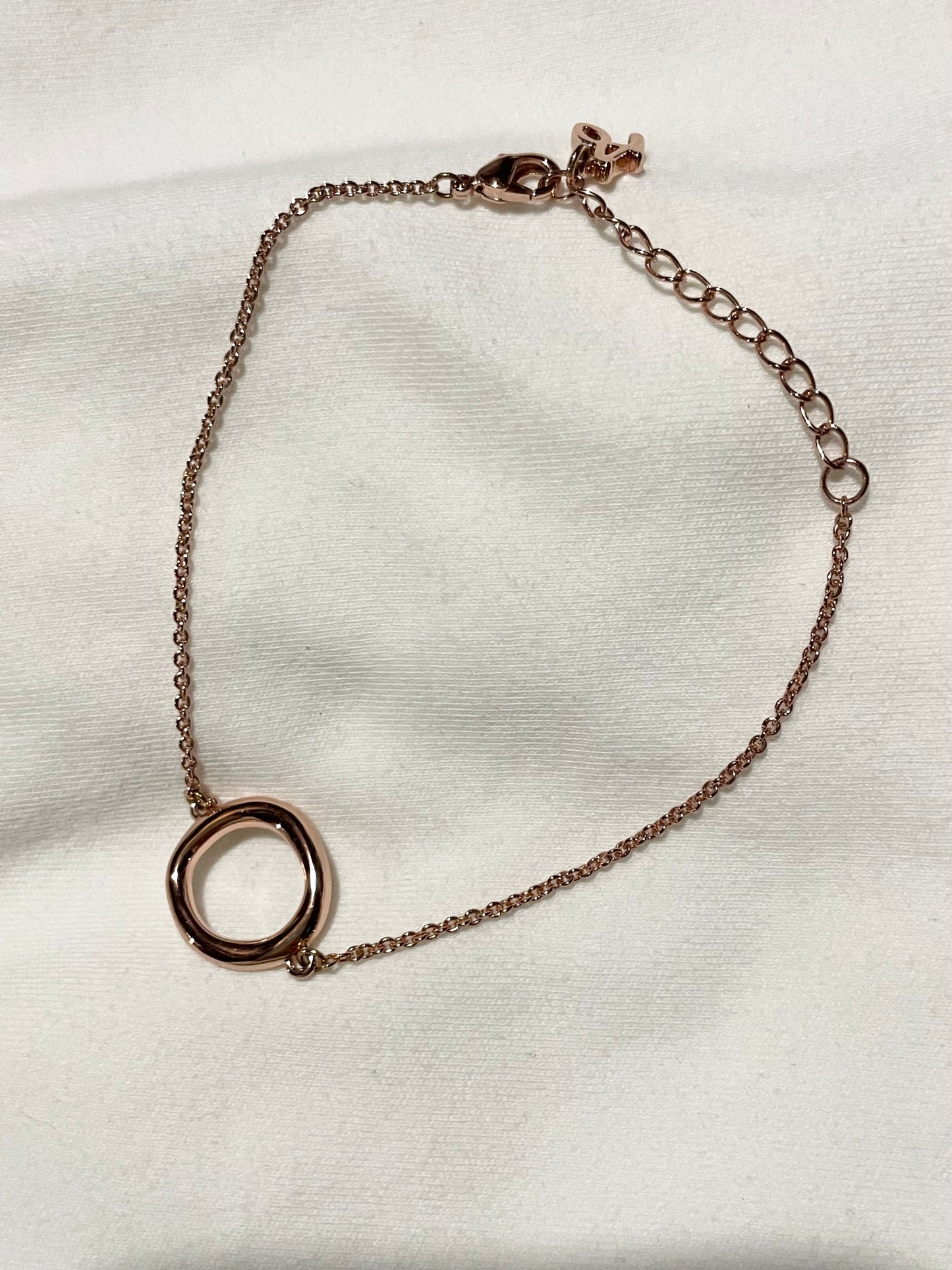Swarovski Adore Rose Gold-Plated Crystal Circle Bracelet