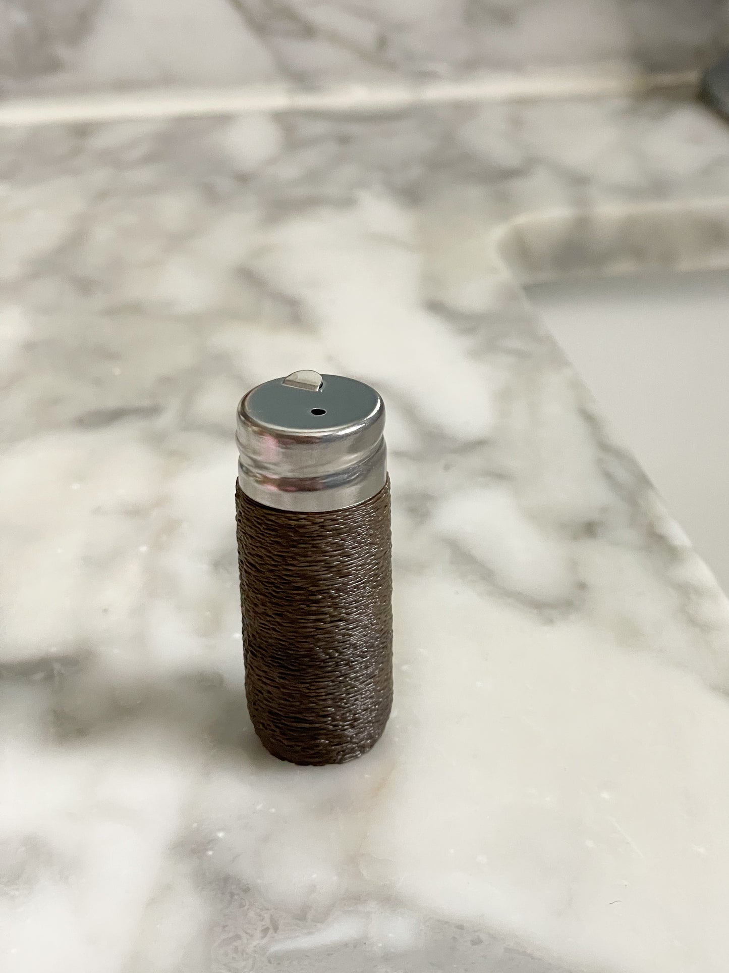 Refillable Travel Floss Canister with Mint Silk Floss - 100% Recycled Plastic