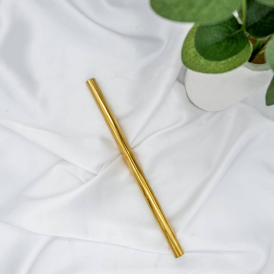 Metal Reusable Boba Smoothie Straw