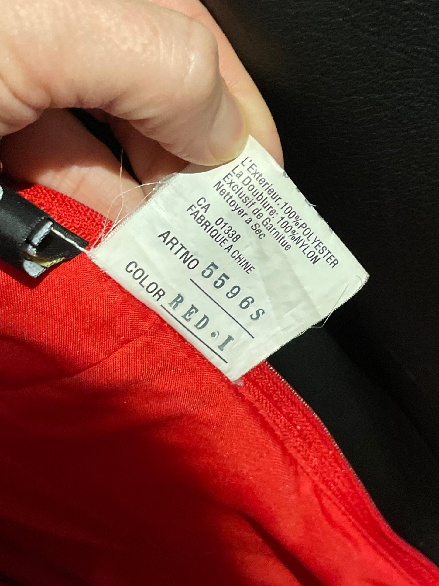 Tutto Bene Red Strapless Fit & Flare Party Dress – Red – Size 4