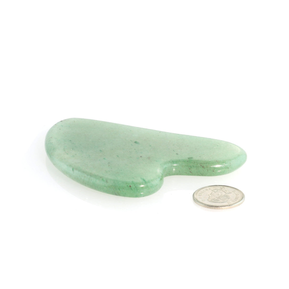 Crystal Gua Sha Facial Tool – Rose Quartz or Green Aventurine