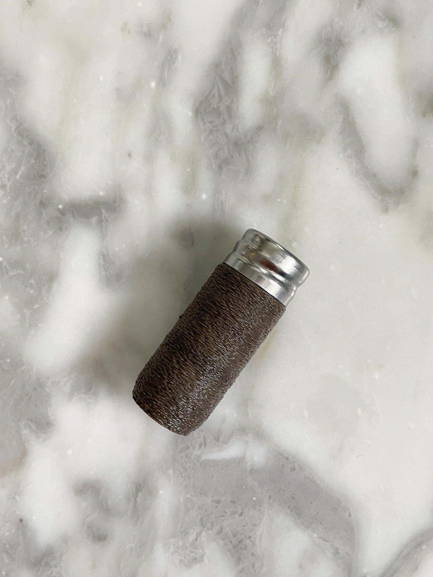 Refillable Travel Floss Canister with Mint Silk Floss - 100% Recycled Plastic