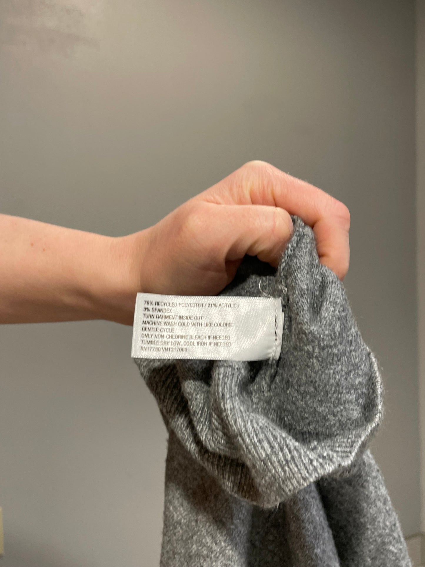 A New Day Heather Grey Sleeveless Knit Top – Me