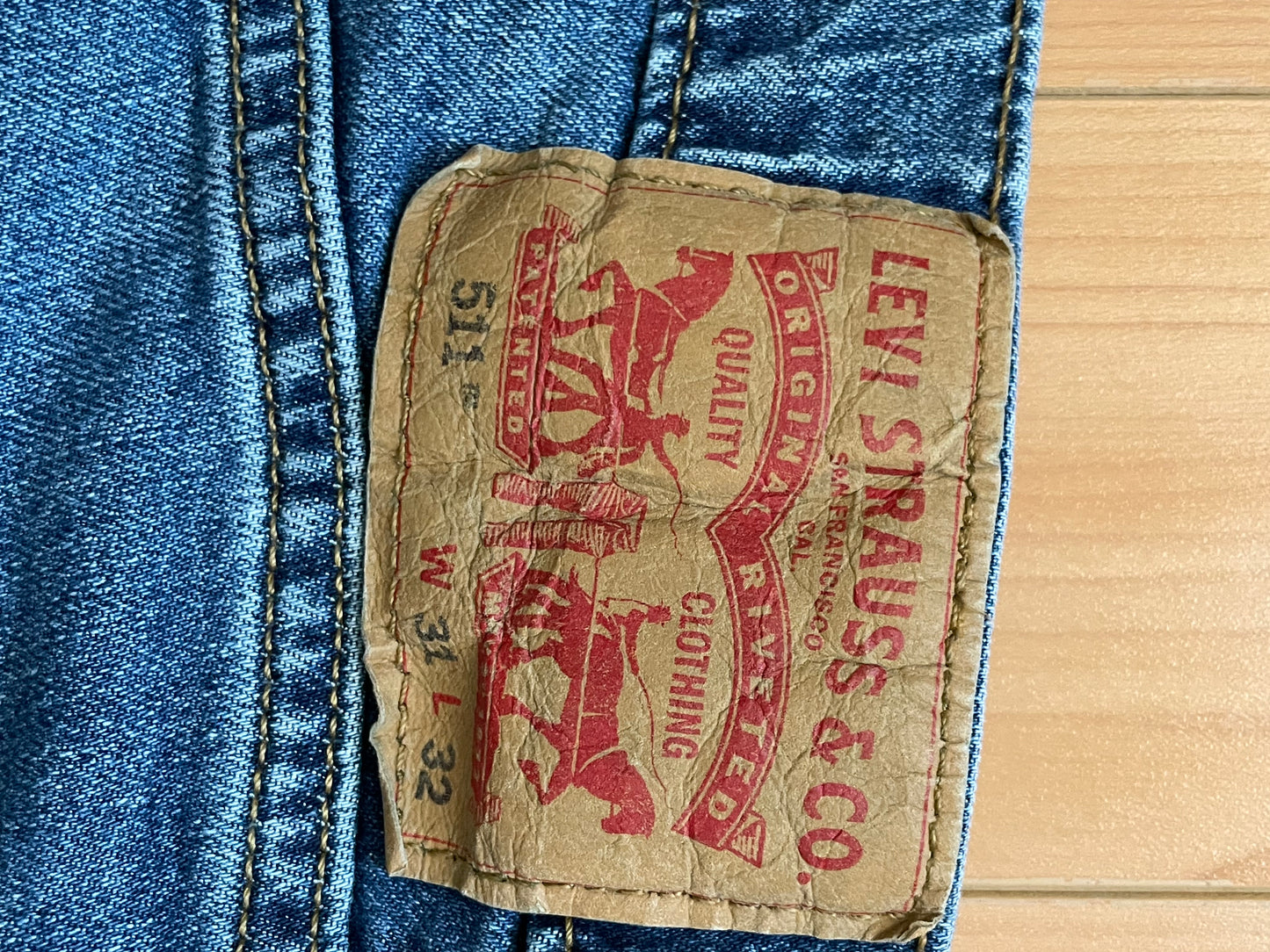 Levi’s 511 Slim Fit Jeans – W31 L32 (Water<Less) - Medium