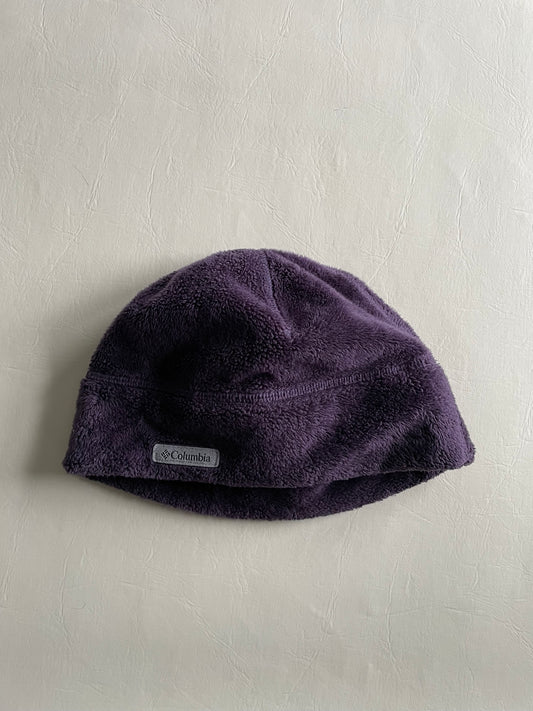 Columbia Dark Purple Fleece Helvetia™ Sherpa Beanie Hat