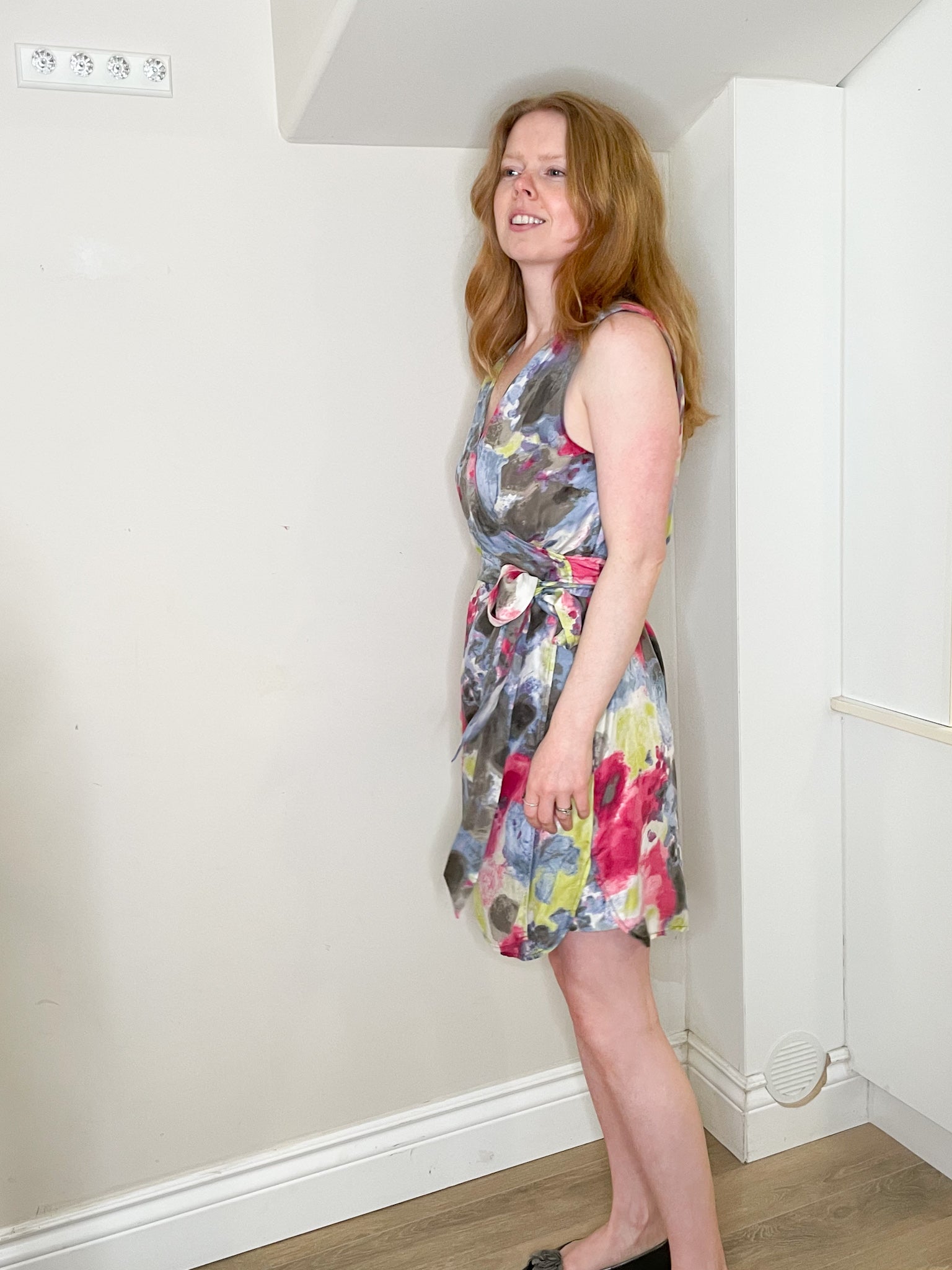 banana republic silk wrap dress Banana Republic