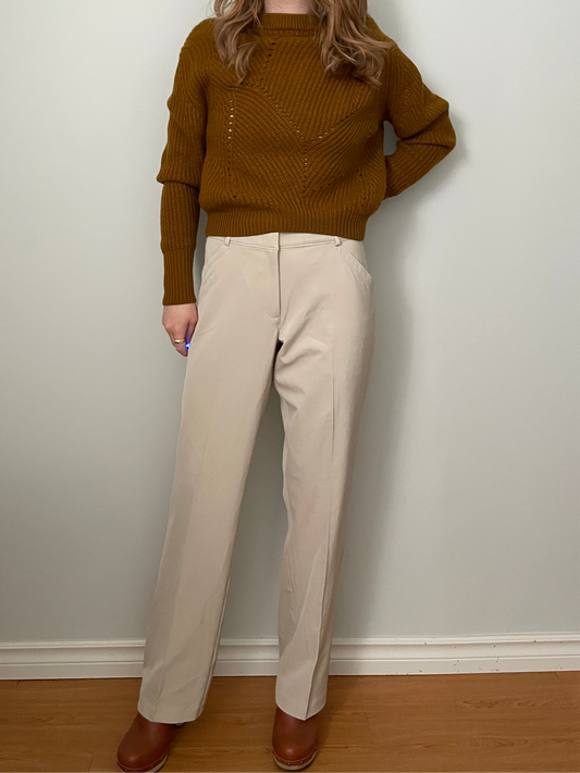 Nike Golf Cream Performance Trouser Pants – Small