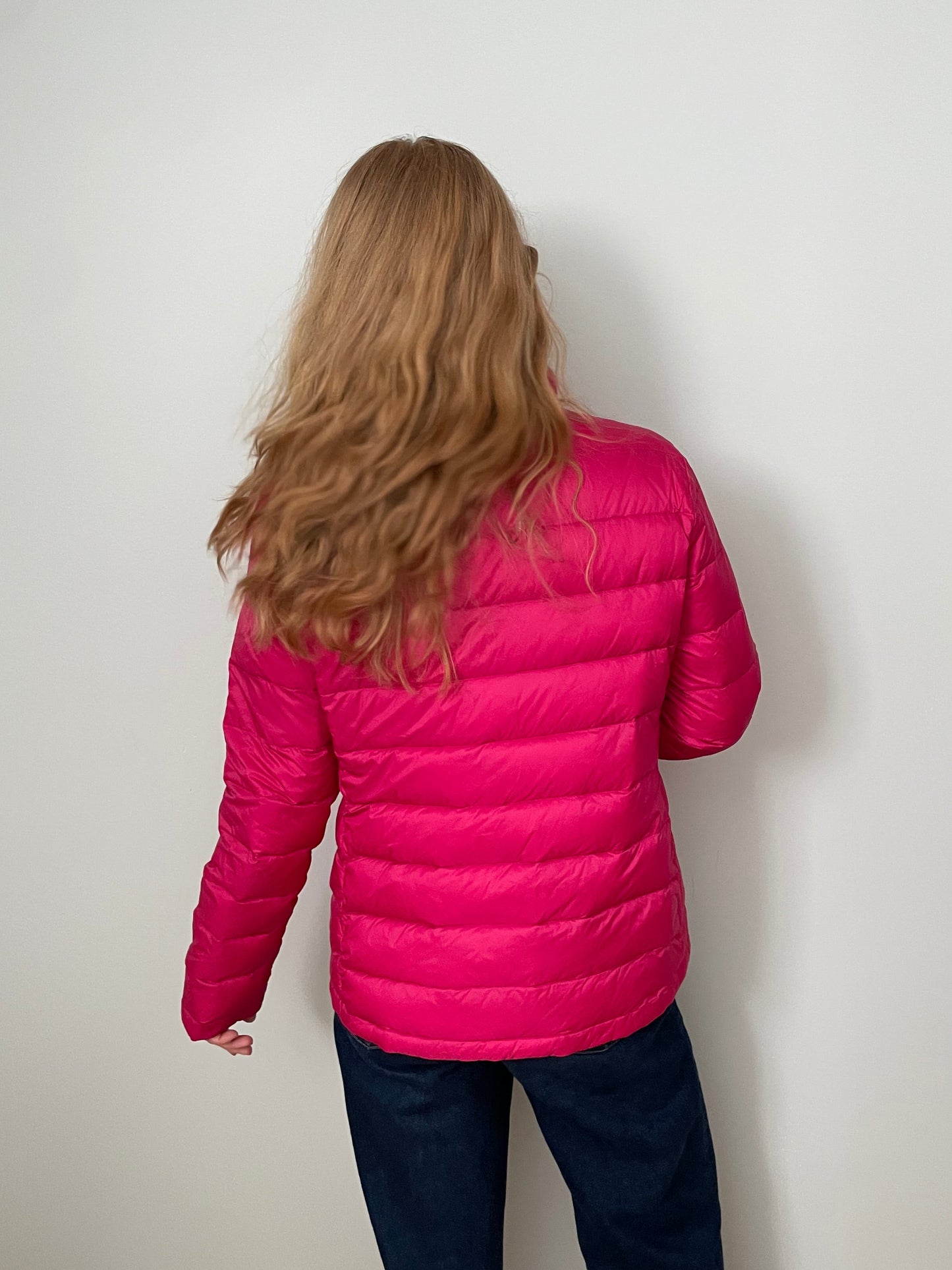 CORE life Pink Lightweight Down Puffer Jacket – Medium