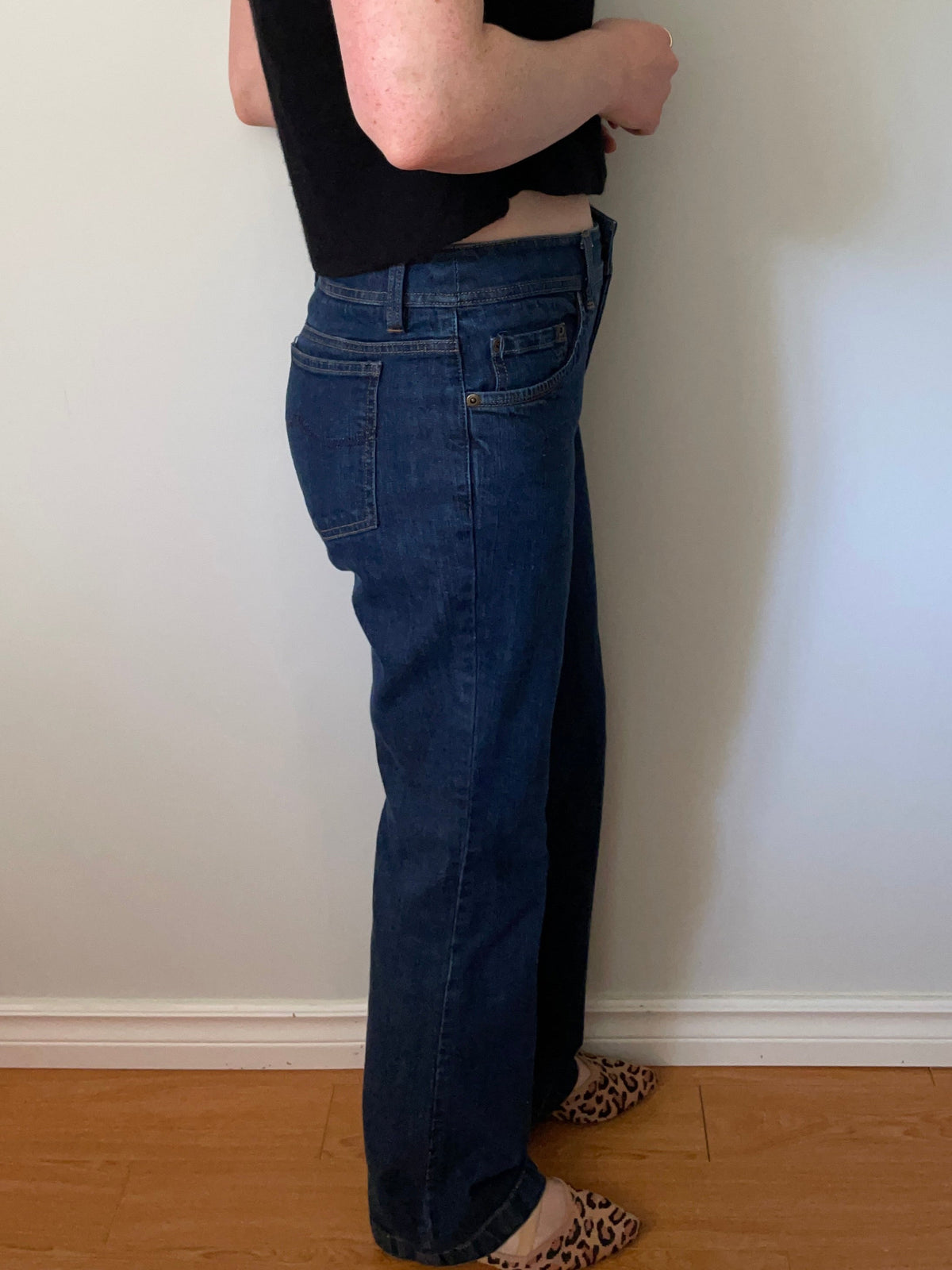 Jones New York Sport Dark Wash Stretch Flare Jeans – Size 4