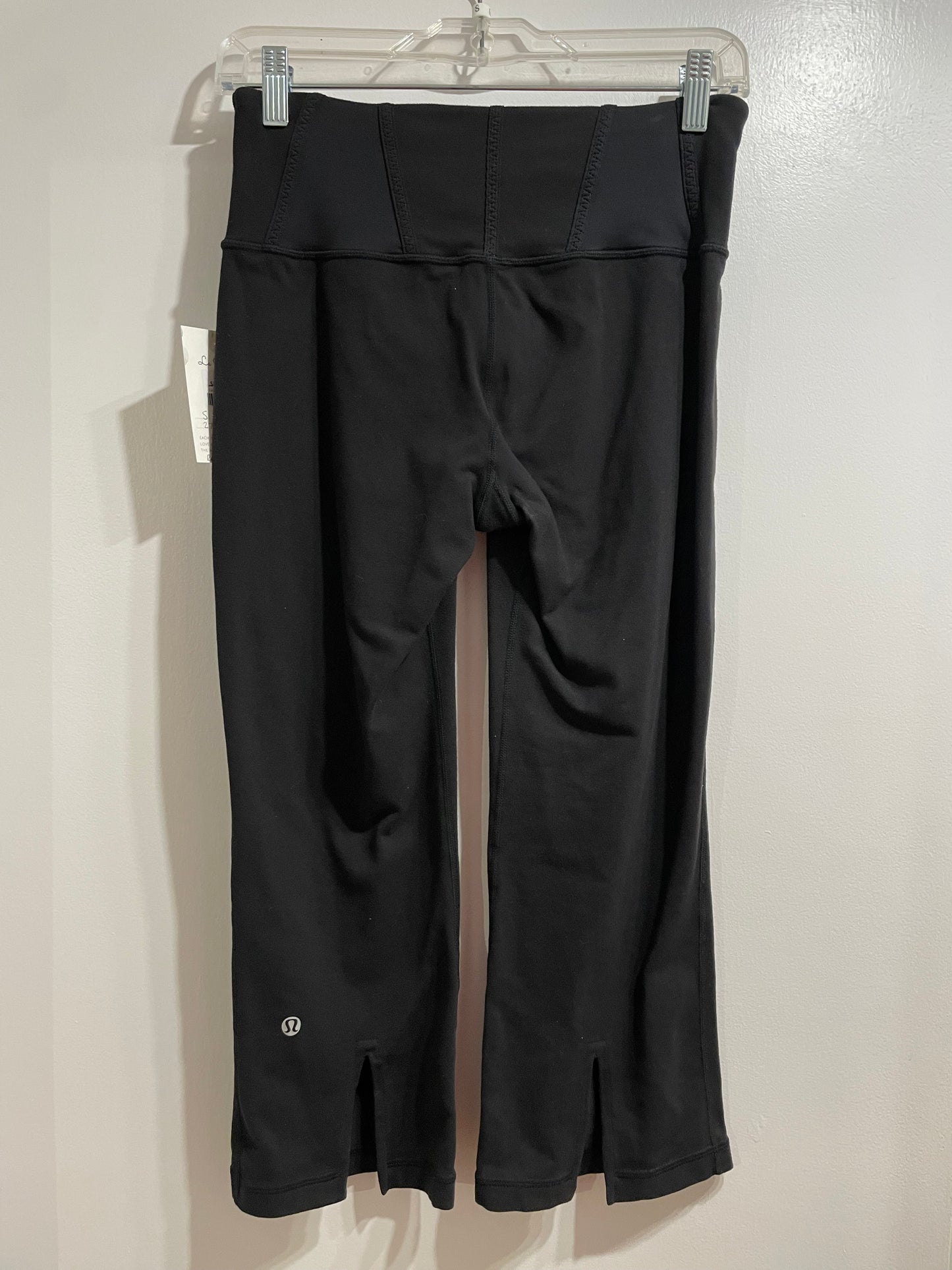 Lululemon Black Slit-Hem Kick Flare Pants – Size 6
