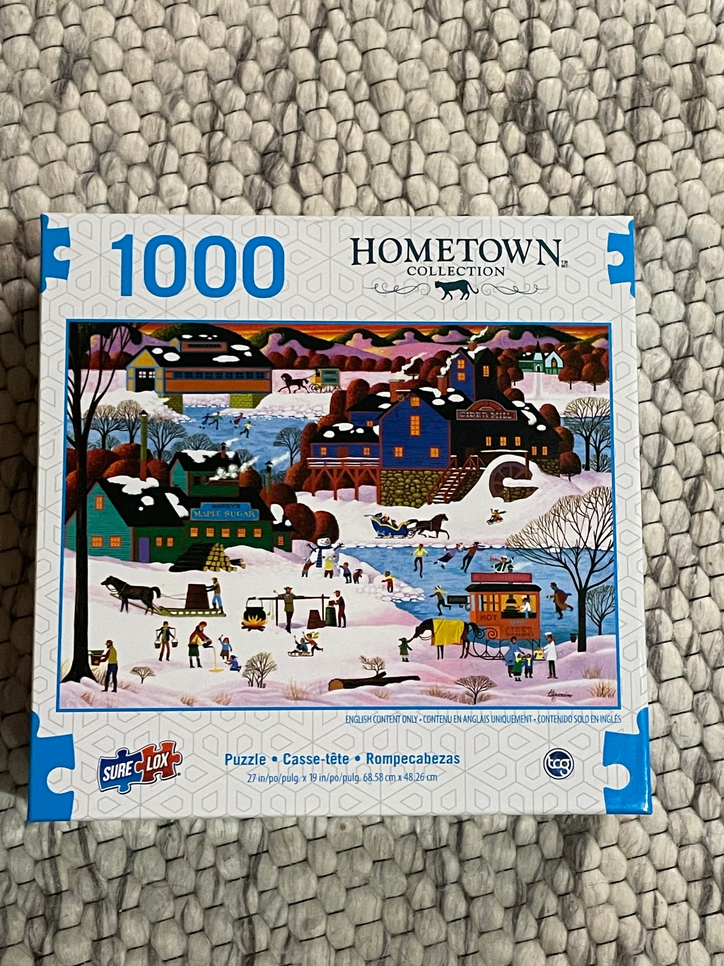 Sure-Lox – Hometown Collection Maple Sugaring 1000 Piece Puzzle