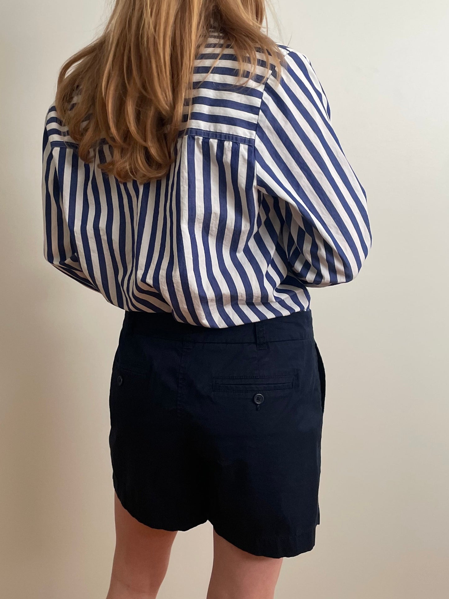 J.Crew Chino Navy Cotton Chino Shorts – Size 8