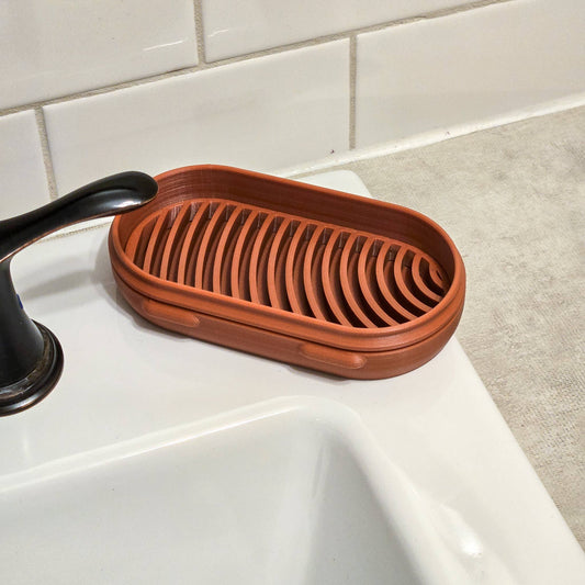 Travel Soap Case (Double Round) - 100% Recycled Plastic