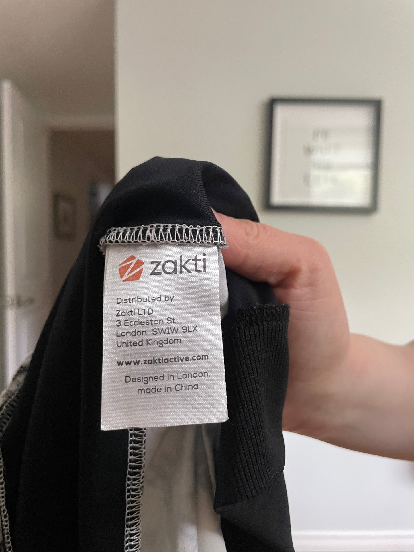 Zakti Black & White Marble Print Bomber Jacket - US 8 / Medium