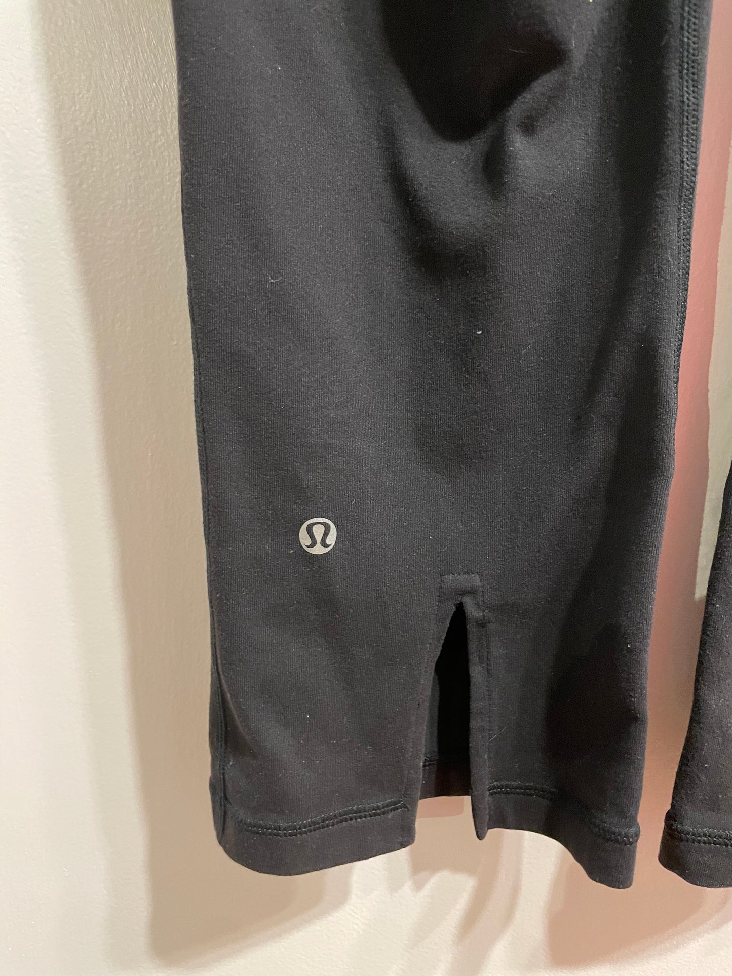 Lululemon Black Slit-Hem Kick Flare Pants – Size 6