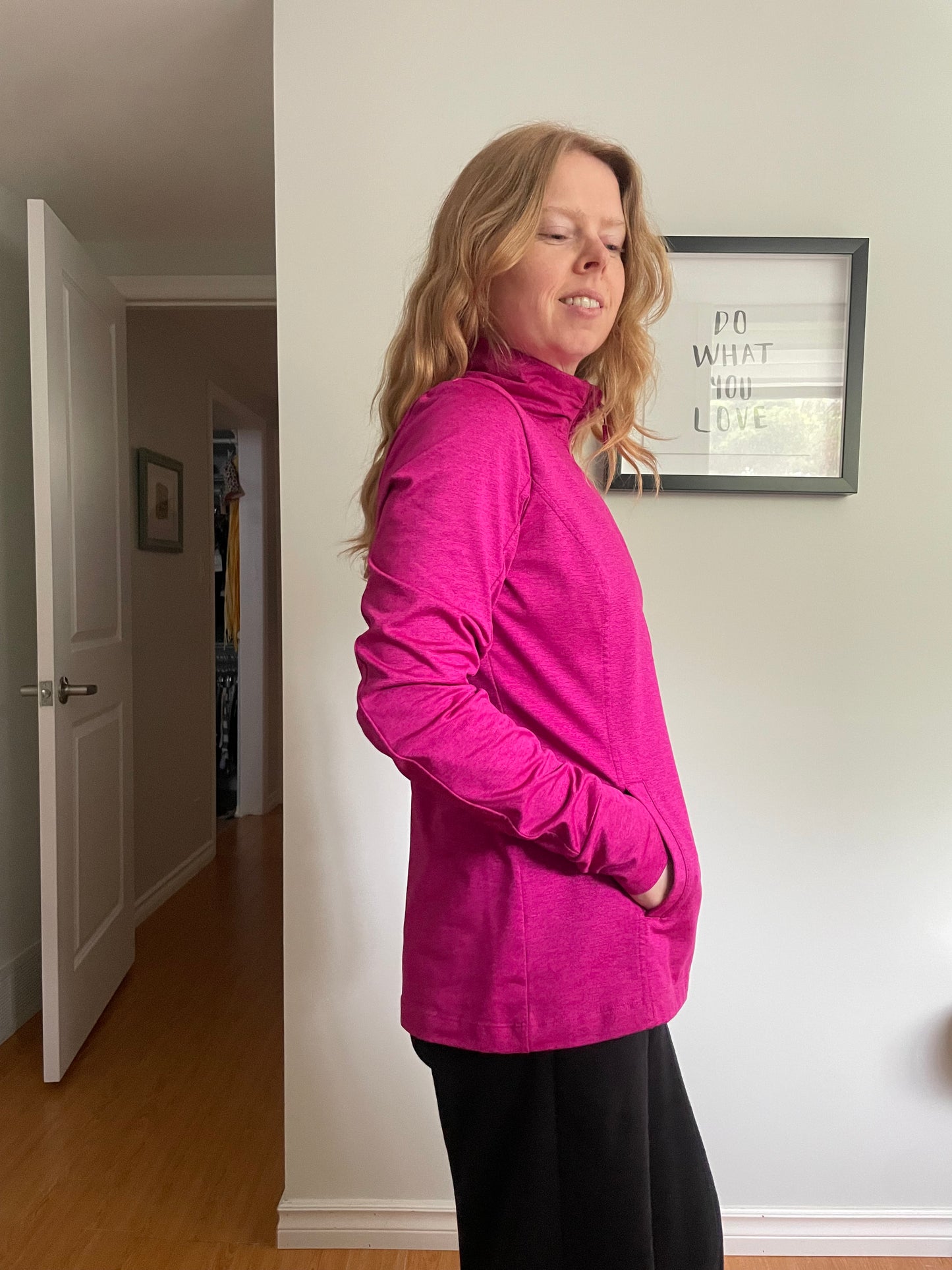 Mondetta Bright Pink Full-Zip Active Jacket - Medium