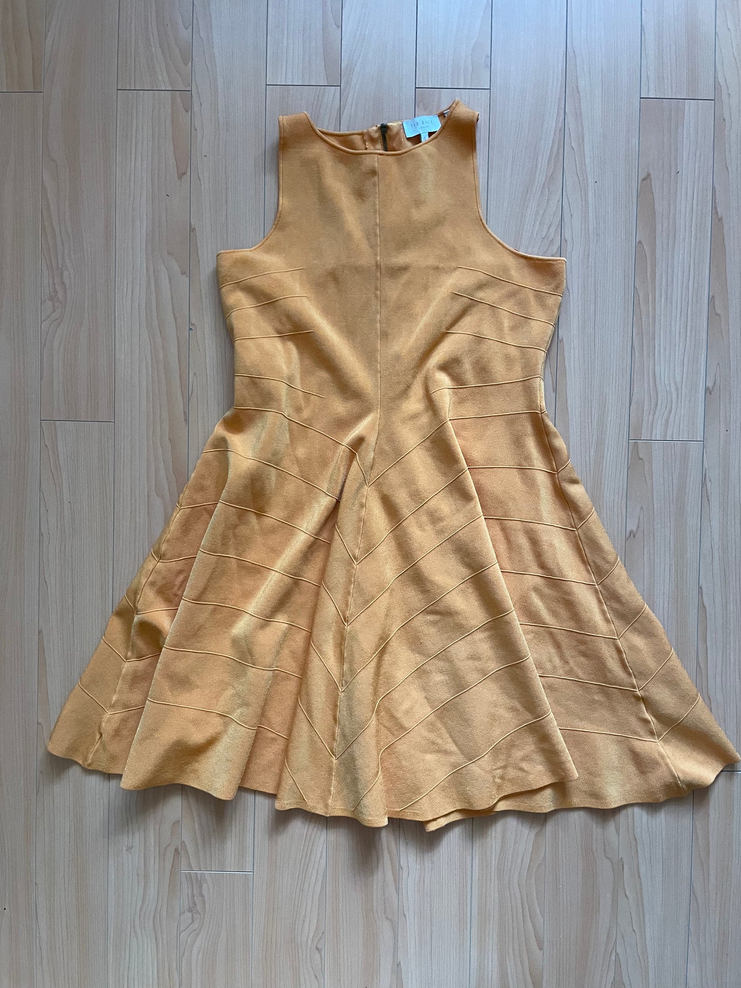 Ted Baker London ‘Salny’ Fit & Flare Knit Dress – Size 4 (Small)