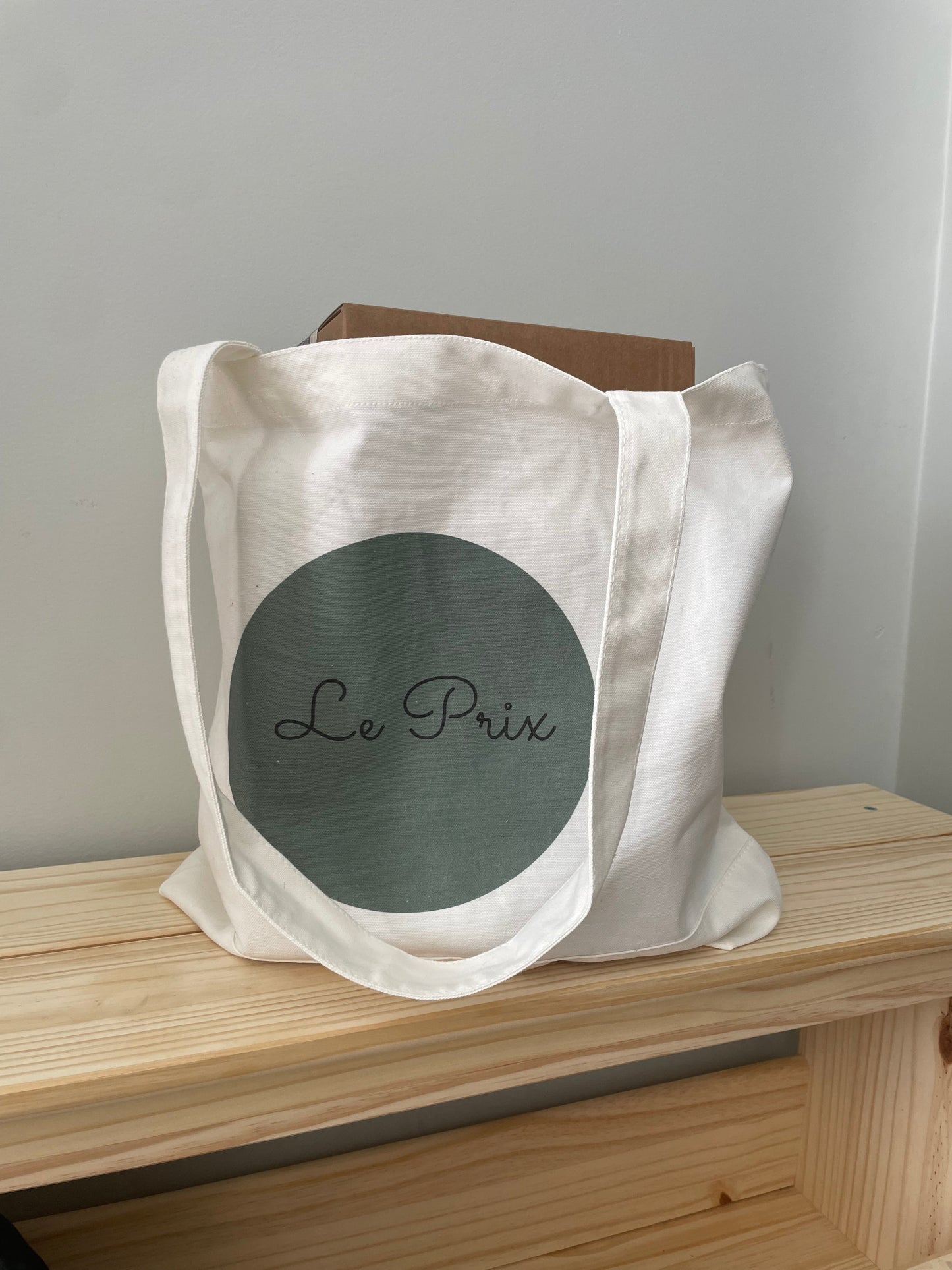 Le Prix Market Tote – Large Cotton Canvas Carry-All
