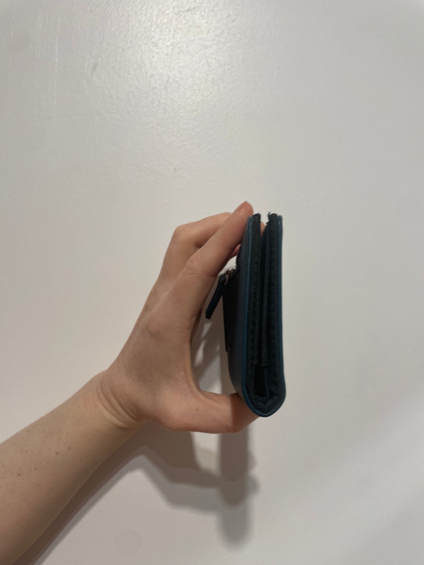 Safe Keeper – Teal Compact Wallet