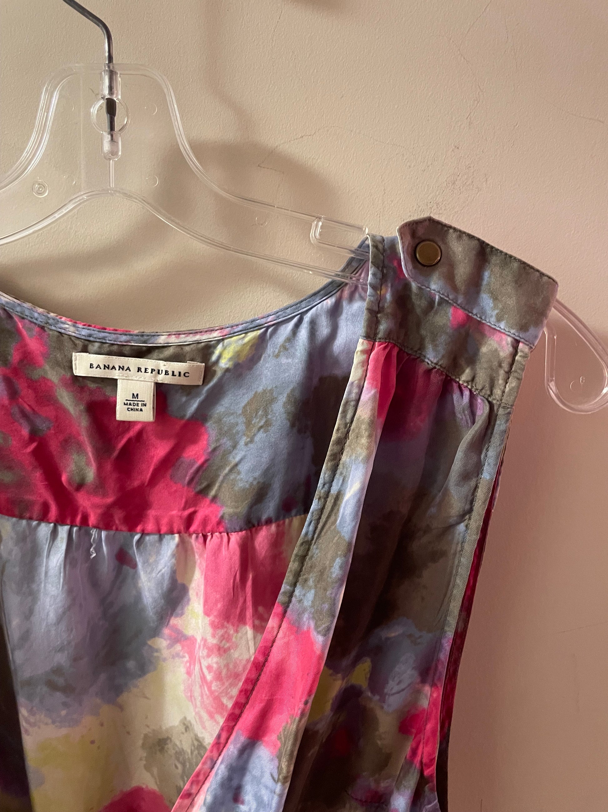 banana republic silk floral dress Vintage Y2K Banana Republic Silk Floral Halter Dress Sz 2 Hong Kong Buffy