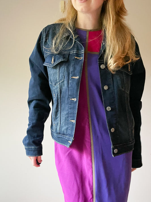 Levi’s Signature Dark Wash Jean Jacket - XL