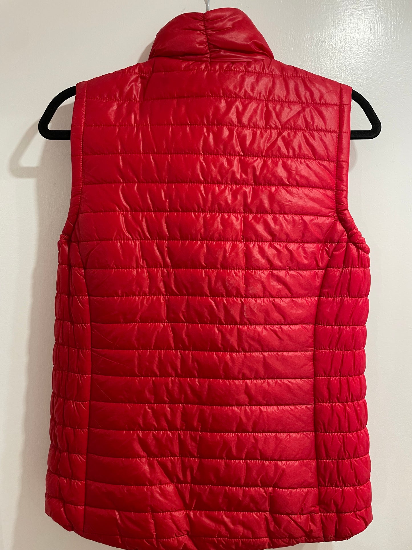 Tribal Red Puffer Vest - Small