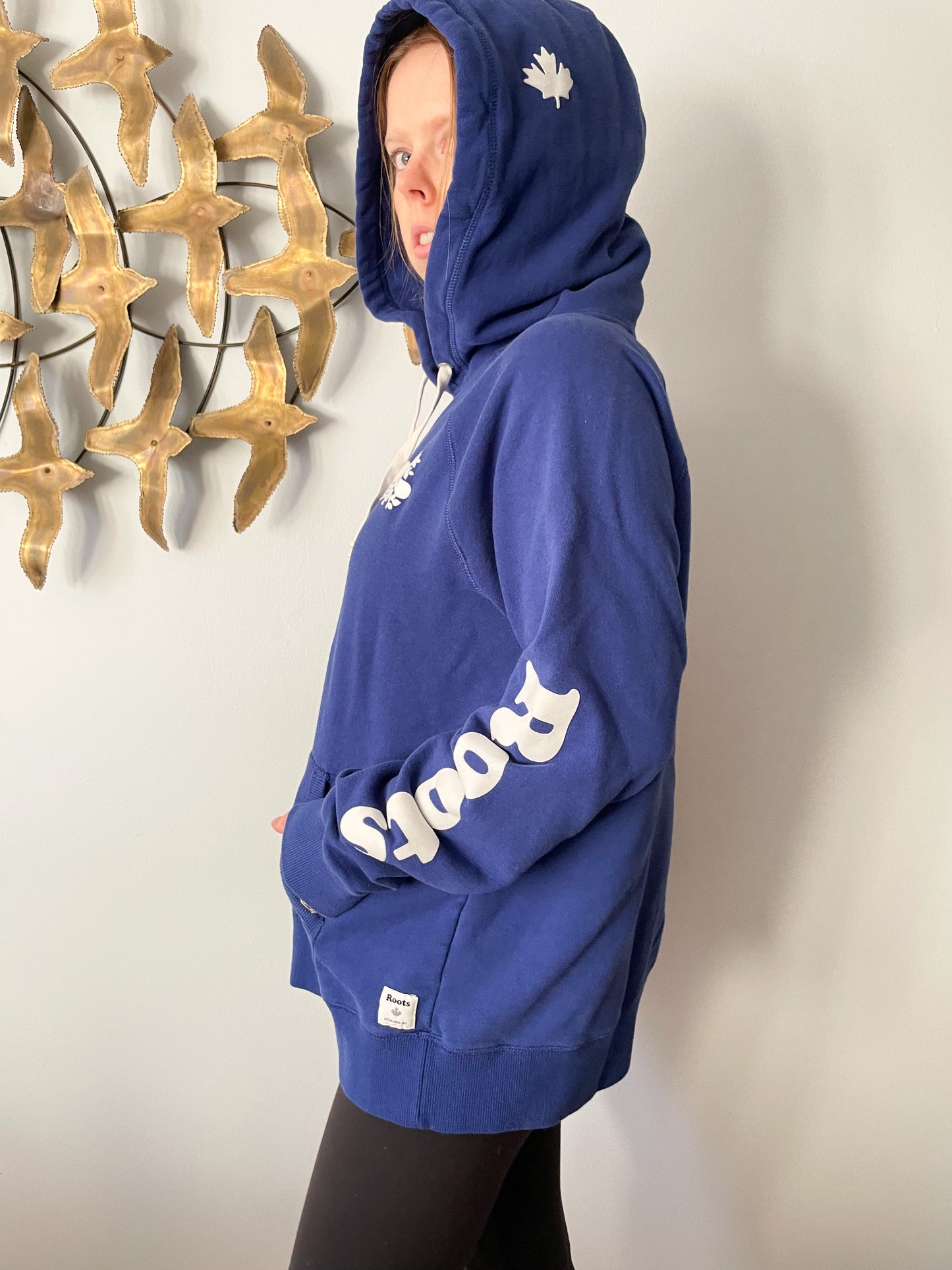 Roots Royal Blue Hoodie - XXL