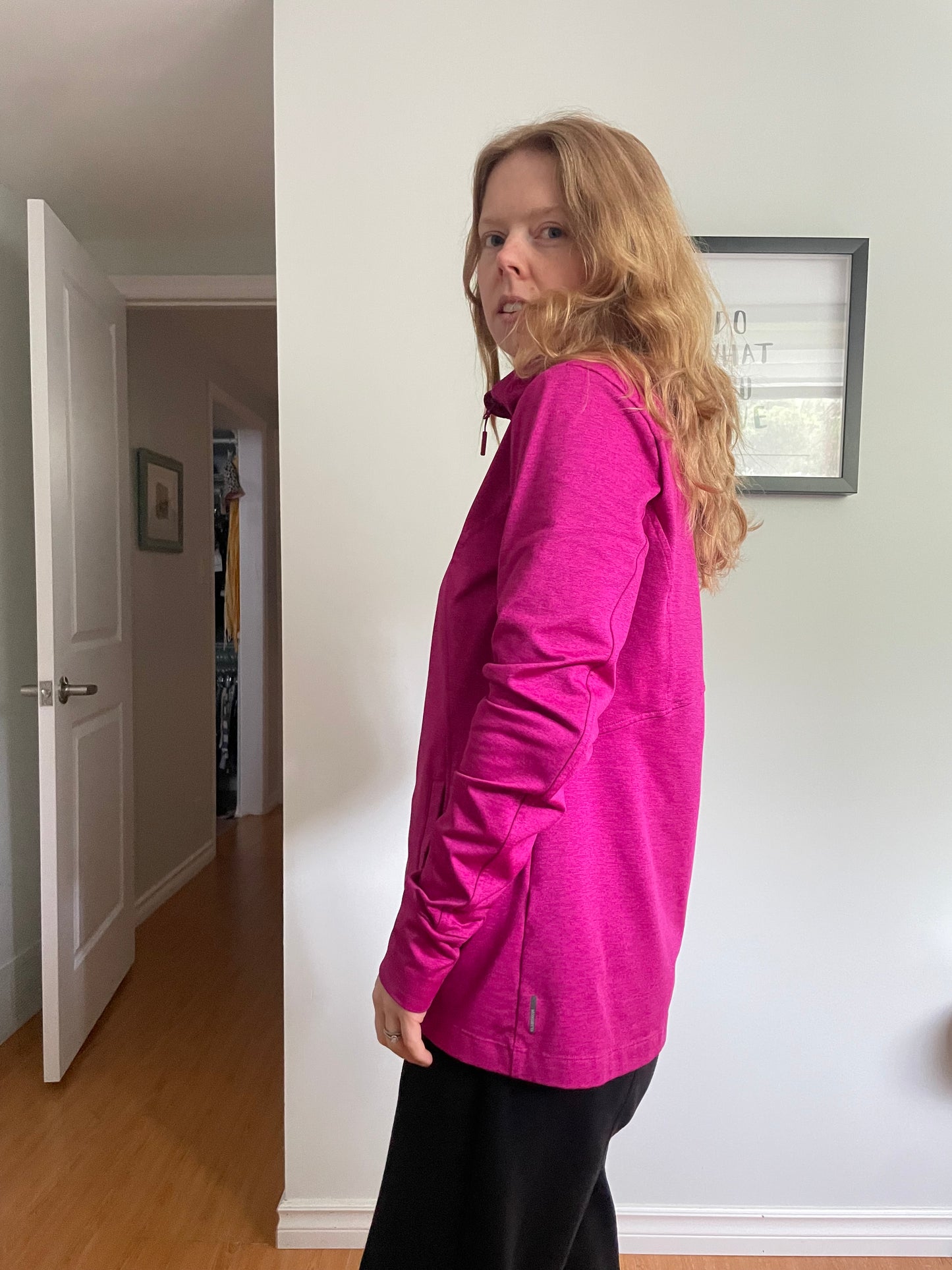 Mondetta Bright Pink Full-Zip Active Jacket - Medium
