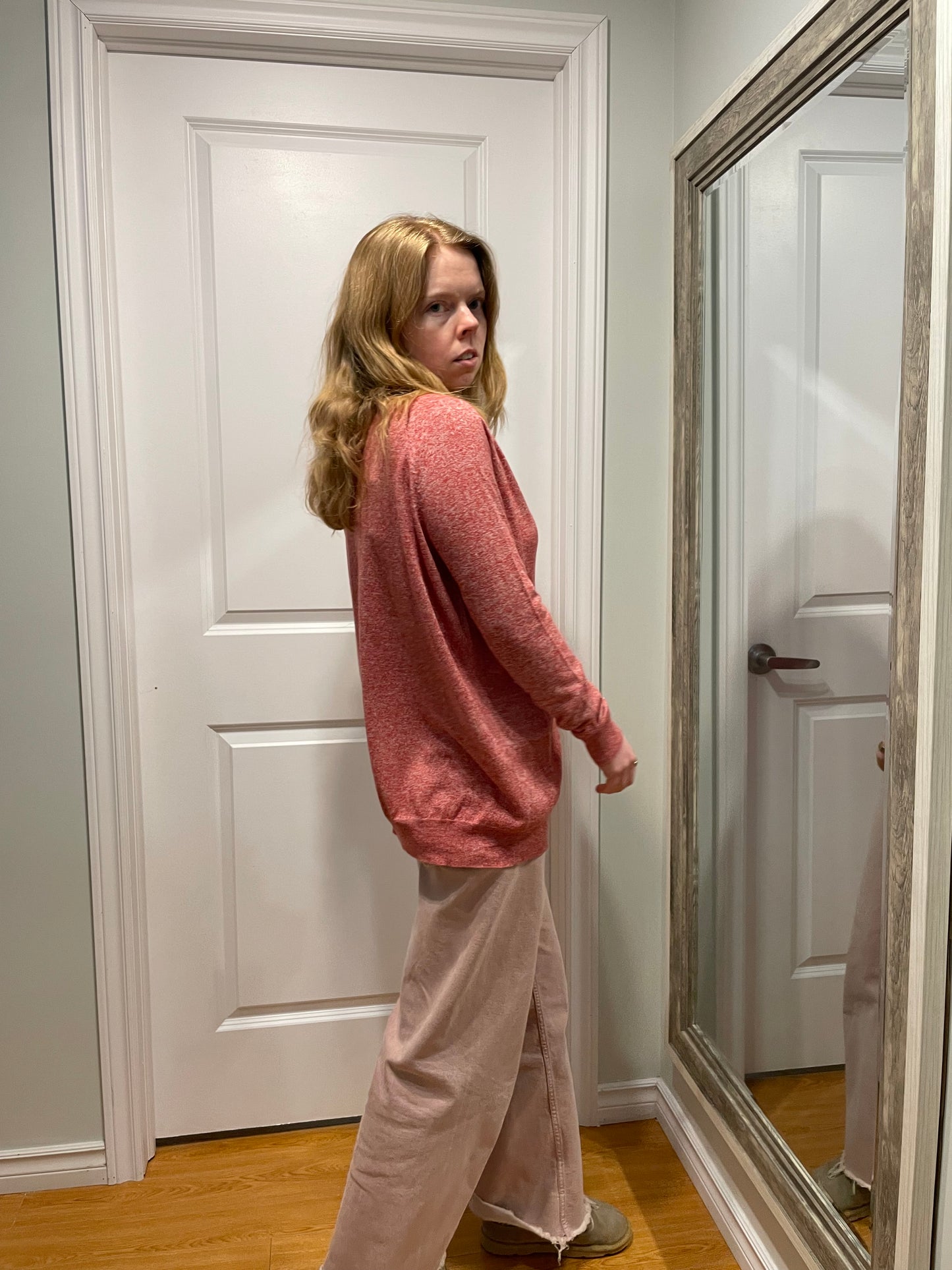 Fine Collection Rose Lightweight Knit Cardigan – Small